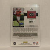 #377 D'Andre Swift Rookie Georgia Bulldogs 2020 Score Football Card LE
