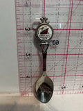 Queen Mary Long Beach California 1984 Fort  Souvenir Spoon