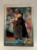 # 351 Tom Koehler Miami Marlins 2015 Topps Series One Baseball Card