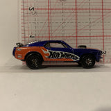 Blue Mustang Mach 1 ©1997 Hot Wheels Diecast Car FO