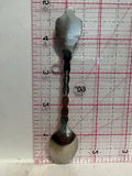 Happy 33rd Aniversary Silverplated  Souvenir Spoon