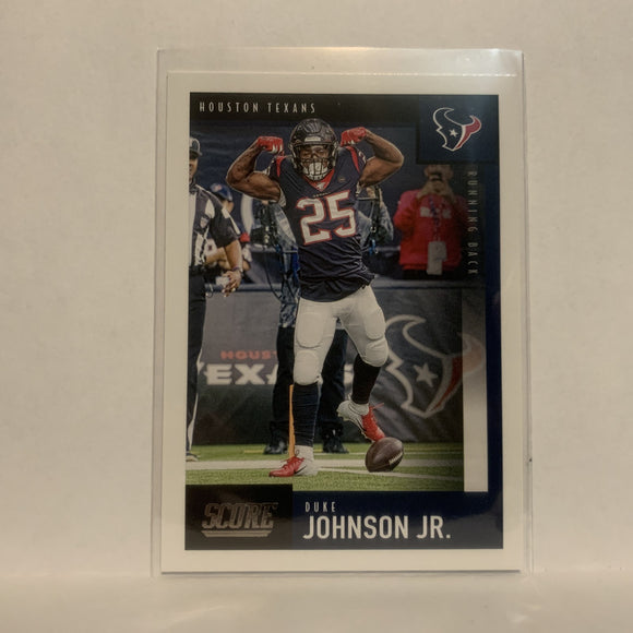#88 Duke Johnson Jr. Houston Texans 2020 Score Football Card LE