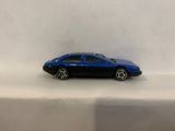 Blue Police Racer  Unbranded Loose Diecast Car