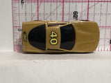 Gold Chevrolet Corvette 2000 Irwin BKC Diecast Car