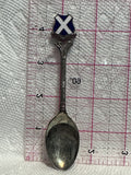 Scotland Flag Silver Plated  Souvenir Spoon