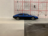 Blue Police Racer  Unbranded Loose Diecast Car