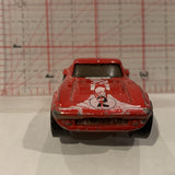Red Corvette Grand Sport Hot Wheels Diecast Car FO