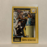 #72 JuJu Smith-Schuster Gold Border Pittsburgh Steelers 2020 Score Football Card LE