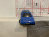 Blue Police Racer  Unbranded Loose Diecast Car