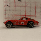 Red Corvette Grand Sport Hot Wheels Diecast Car FO