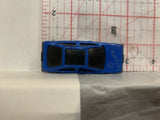 Blue Police Racer  Unbranded Loose Diecast Car
