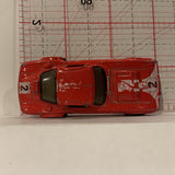 Red Corvette Grand Sport Hot Wheels Diecast Car FO