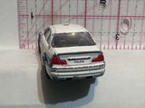 White Police Policia BMW M3 1/59 Realtoy Diecast Car