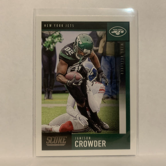 #33 Jamison Crowder New York Jets 2020 Score Football Card LF