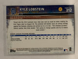 # 312 Kyle Lobstein Rookie Detroit Tigers 2015 Topps Series One Baseball Card
