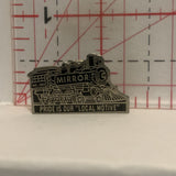 Mirror Pride is our Local Motive Train Engine Alberta Lapel Hat Pin