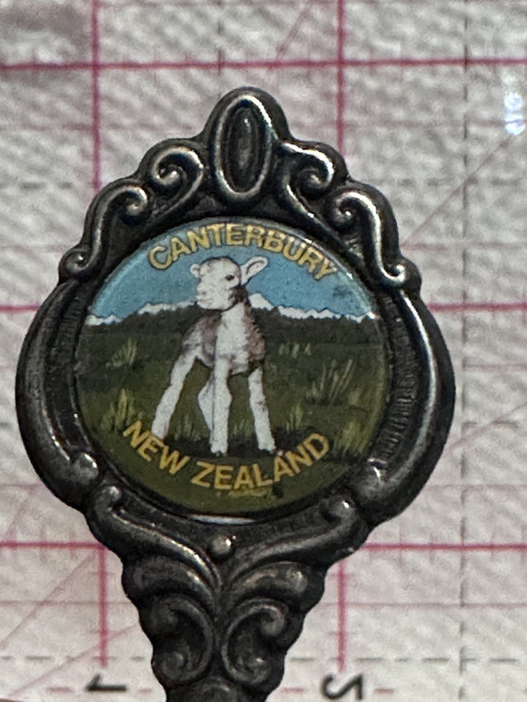 Canterbury New Zealand Lamb Silver Plated  Souvenir Spoon