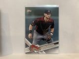 #575 Chris Owings Arizona Diamondbacks 2017 Topps Series 2 Baseball Card MZ