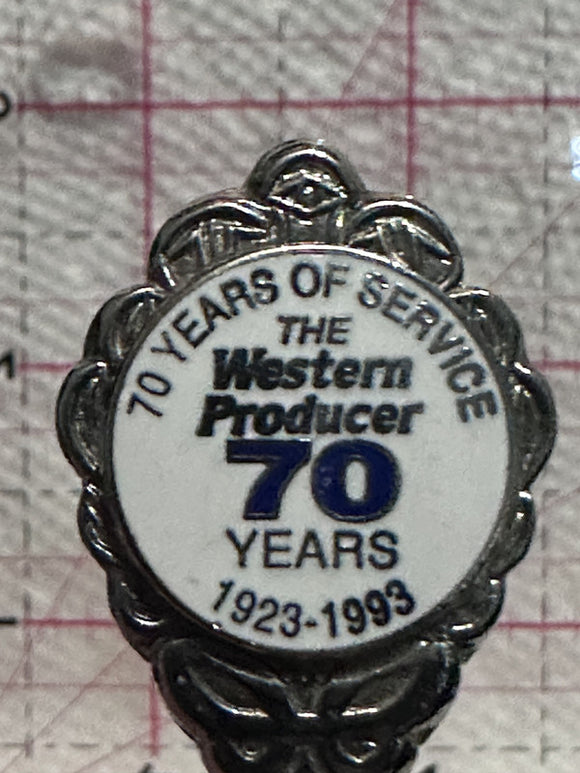The Western Producer 70 Years 1923 1993  Souvenir Spoon