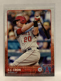 # 151 C.J. Cron Rookie Los Angeles Angels 2015 Topps Series One Baseball Card
