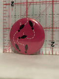Daance Step Pattern Button Pinback
