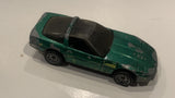 Green 80's Corvette Hot Wheels Toy Diecast Car
