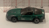 Green 80's Corvette Hot Wheels Toy Diecast Car