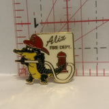 Alix Fire Department Alix-Gator Alberta Lapel Hat Pin