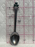Ireland Green Shamrock  Souvenir Spoon