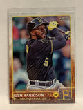 # 205 Josh Harrison Pittsburgh Pirates 2015 Topps Series One Baseball Card