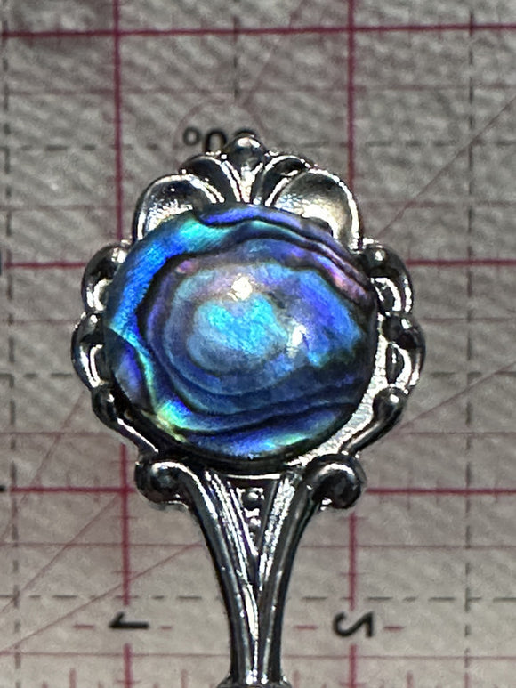New Zealand Blue Opal  Souvenir Spoon