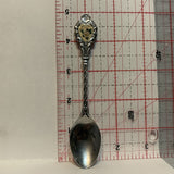 Alberta Wild Rose Flower Collectable Souvenir Spoon AY