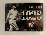 # H-2  Babe Ruth New York Yankees 2015 Topps Series One Baseball Card