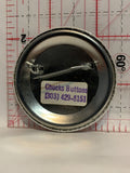 I've been turned down so often I must be a Thermostat Button Pinback