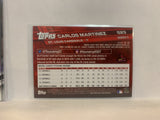 #523 Carlos Martinez St Louis Cardinals 2017 Topps Series 2 Baseball Card MZ1