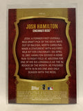 # FHR-22 Josh Hamilton 1st Home Run Cincinnati Reds 2015 Topps Series One Baseball Card