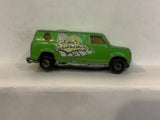 Green Sun Ray Van Unbranded Loose Diecast Car
