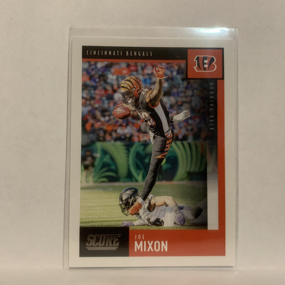 #55 Joe Mixon Cincinnati Bengals 2020 Score Football Card LF