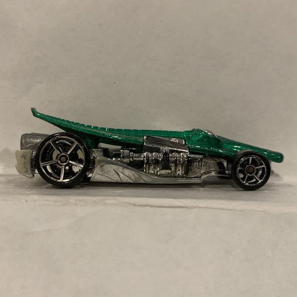 Green Croc Rod  Hot Wheels Diecast Car FP