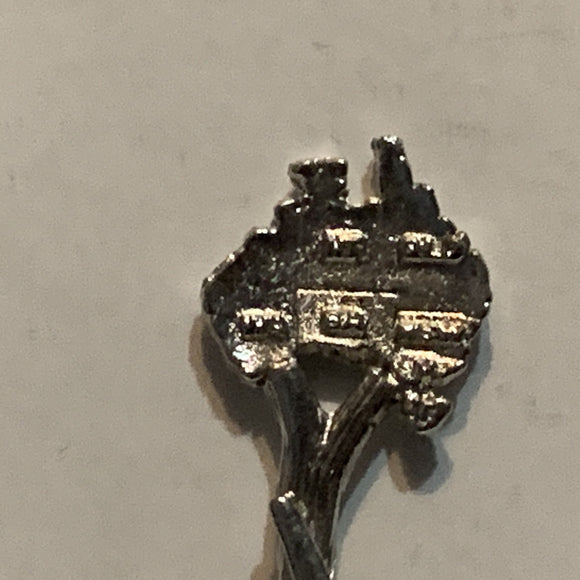 Australia Continent Collectable Souvenir Spoon AZ