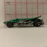 Green Croc Rod  Hot Wheels Diecast Car FP