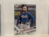 #531 Nick Markakis Atlanta Braves 2017 Topps Series 2 Baseball Card MZ1