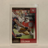 #313 Tevin Coleman San Francisco 49ers 2020 Score Football Card LF