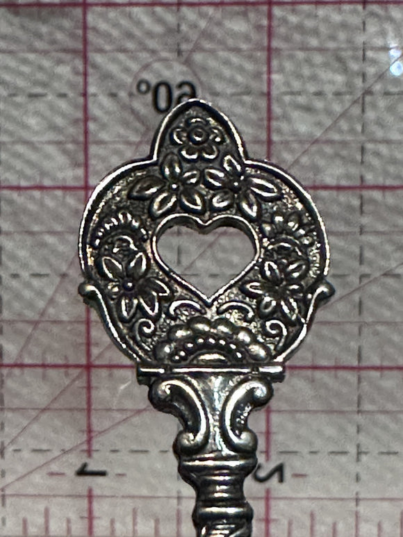 Mother Flower Design Silver Plated  Souvenir Spoon