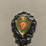 Nova Scotia Canada Ocean Playground Red Lobster Collectable Souvenir Spoon AZ