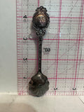 Georgia Peach Flower Silverplated  Souvenir Spoon