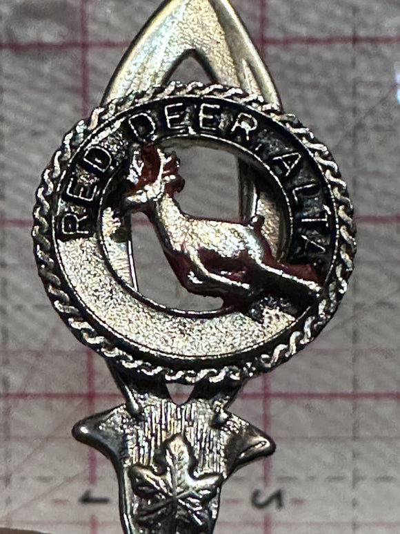 Sydney Close Red Deer Alta Alberta  Souvenir Spoon