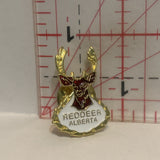 Red Deer Alberta Logo Lapel Hat Pin