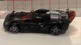 Black Spinebuster Mcdonalds Hot Wheels Toy Diecast Car