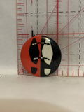 Dance Step Shoe Button Pinback